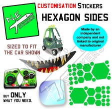 Replacement stickers TO FIT