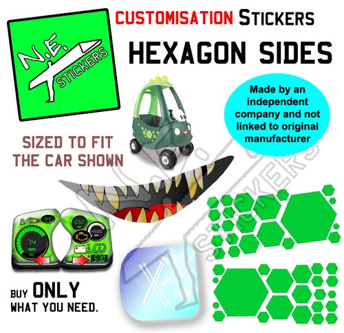 Replacement stickers fit - to,