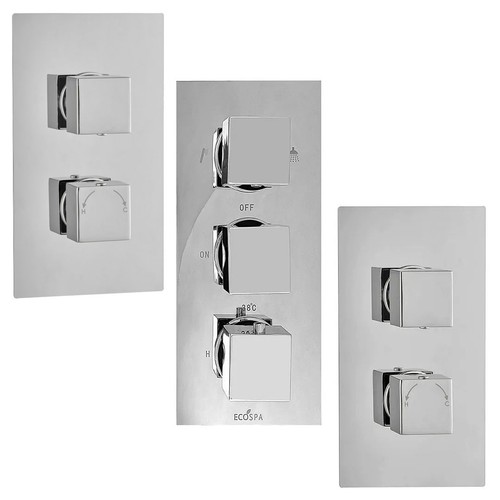 Concealed thermostatic shower - thermostatic,