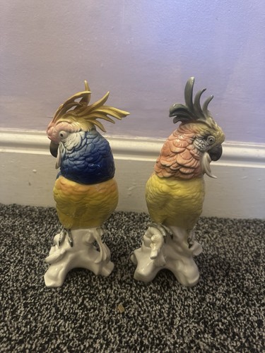 Karl ens porcelain cockatoo - porcelain,