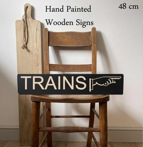 Trains sign railway signage - sign,