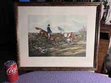HORSEMANSHIP Antique 1859 Victorian Aquatint Engraving By H ALKEN & J HARRIS