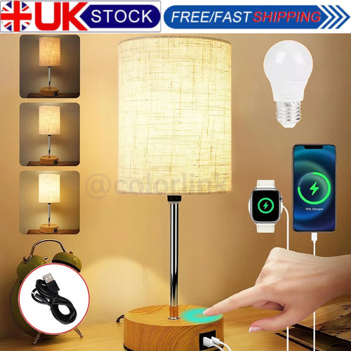 Touch control bedside lamps - control,