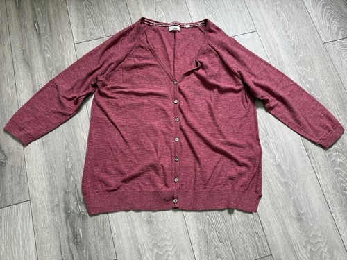 Fat face cardigan - fat, raspberry