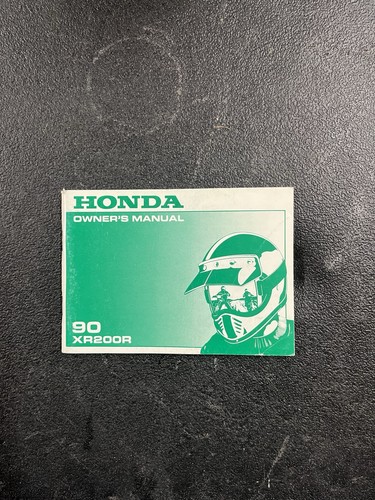 1990 honda xr200r - honda, original