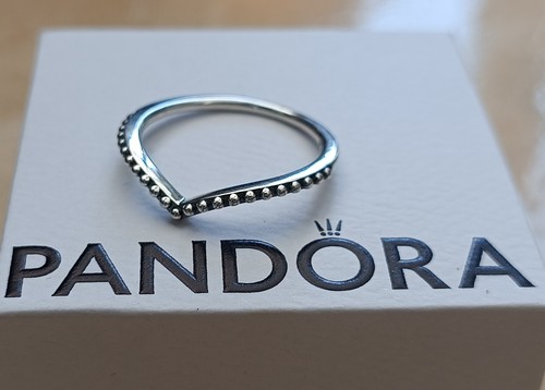 New pandora beaded wishbone - new,