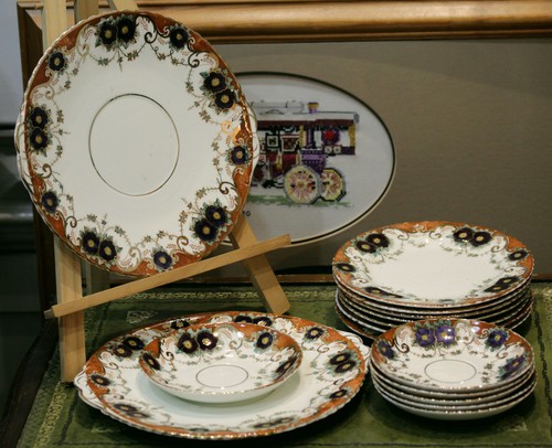 Windsor china porcelain - china, plates