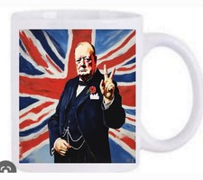Winston Churchill  ww2 Mug