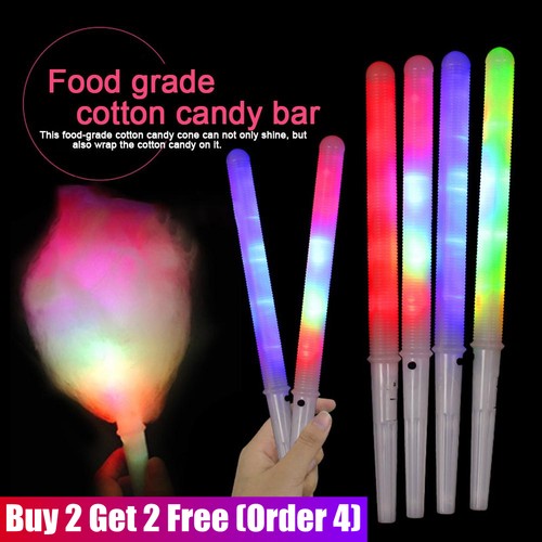 Led cotton candy floss glow - 1x,
