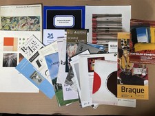 Huge Lot Art Design Leaflets Exhibition Catalogues 1980’s -2000’s Kandinsky  