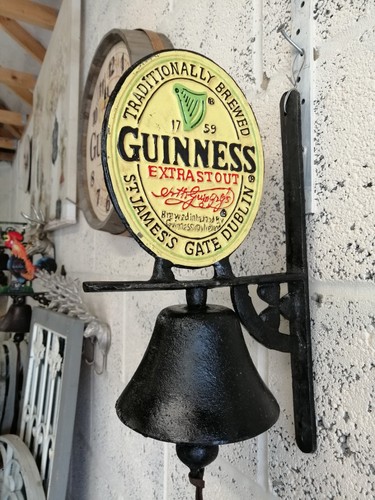 Guinness cast iron - bar, bell