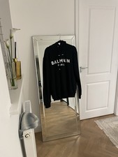 Balmain Black Hoodie Large