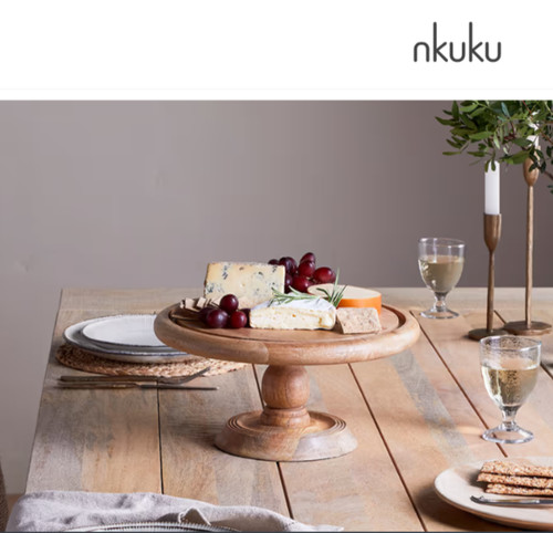 Nkuku mango wood stand only - stand,