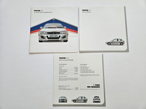 Proton gti sales brochure pack - gti,