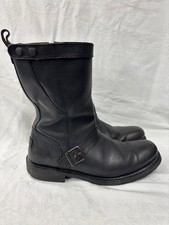 HARLEY DAVIDSON Men's Black Boots UK Size 11 CG W47