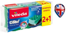 Vileda Sponge Glitzi PurActive