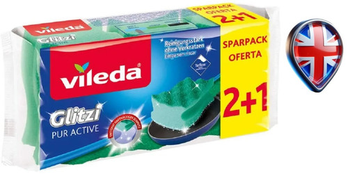 Vileda sponge glitzi puractive - sponge,