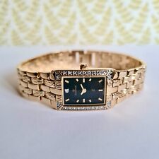 Watch for Women, Present for Her, Gold Colour, Black Colour Dial, Cool Design