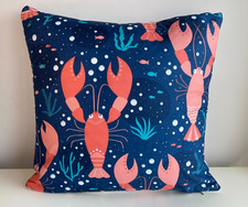 New cushion cover blue seaside
