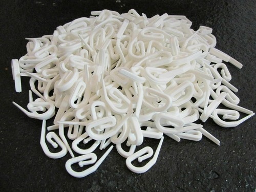 Curtain hook for - ring, white