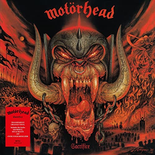 Motorhead sacrifice vinyl - motorhead,