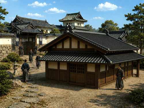 Japanese samurai lord - japanese, lord's