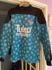 Crystal Palace 1992/93 Vintage Goalkeepers Home Shirt Size 42/44 (M) **RARE!**