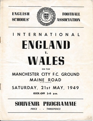 England wales schoolboy - wales, (schoolboy
