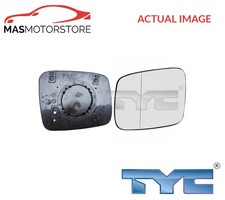 REAR VIEW MIRROR GLASS LHD ONLY LEFT TYC 337-0164-1 P NEW OE REPLACEMENT