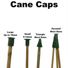 Rubber Cane Caps All Types Garden Pyramid Top Eye Protection Bamboo Wigwam