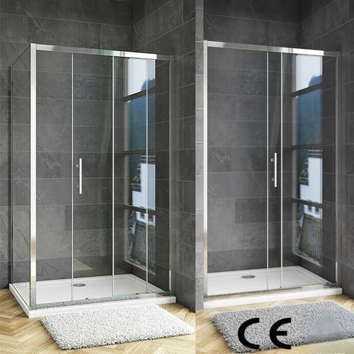 Sliding shower enclosure door - shower,
