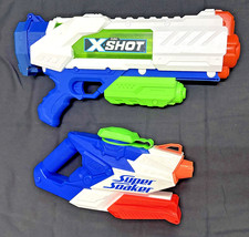 Kids  2 water guns  1 X Shot