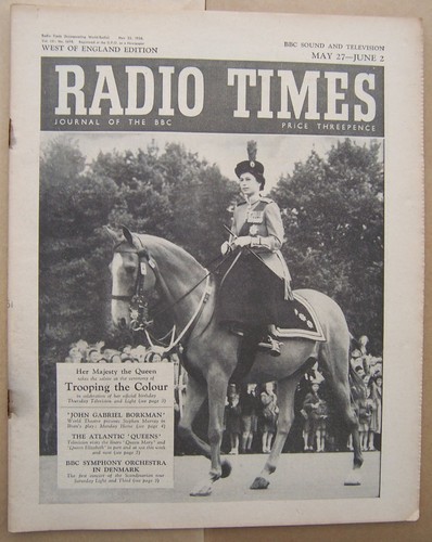 Radio times 1956 trooping - radio, times/1956/trooping