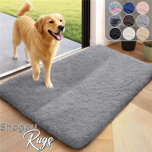Absorbent shaggy door mat non - absorbent,