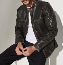 Retro American Mens Brown Real