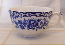 Bristol Crown Ducal Blue & White Bone China Teacup