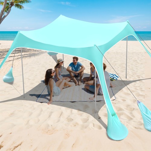 Beach tent sun shelter 10x10 - beach,
