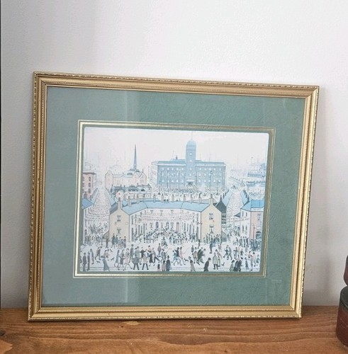 Vintage framed mounted - vintage, print