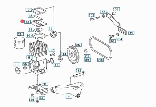 Mercedes w417 unimog brake - mercedes,