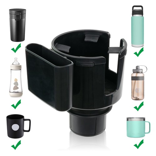 2in1 car cup holder expander - car,