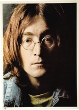 JOHN LENNON Autographed 'White