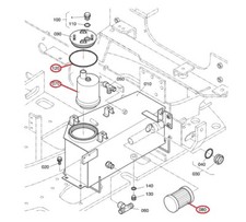 Hydraulic filter kit fits - hydraulic,