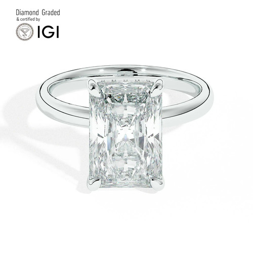 Radiant diamond engagement - radiant,