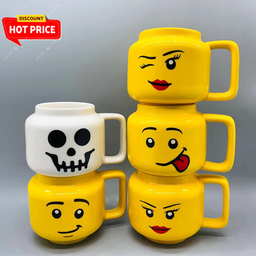 250ml cartoon ceramic mug - ceramic, cute