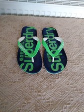 Superdry Men's Summer / Beach Flip Flops Size S UK 6 Good Barely Worn Condition