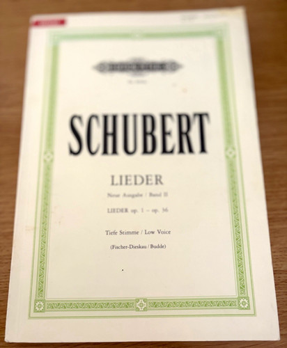 Edition peters schubert lieder - peters,