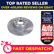 2x Brake Discs Pair Solid fits