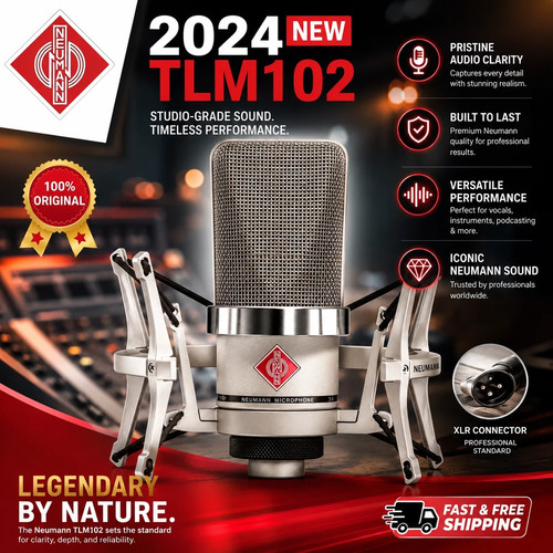 Neumann tlm102 large diaphragm - tlm102, large-diaphragm