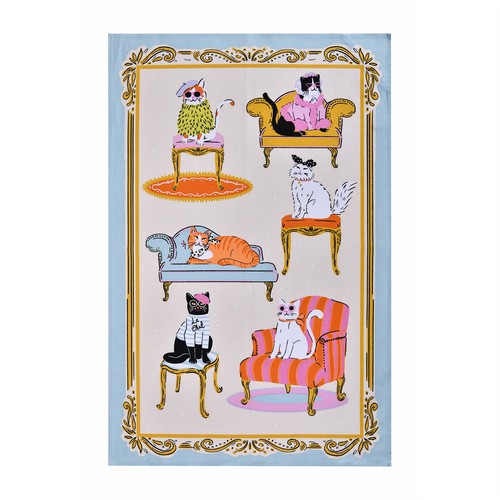 Cotton tea towel ulster - tea,