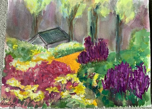 Origianl art watercolour - origianl,